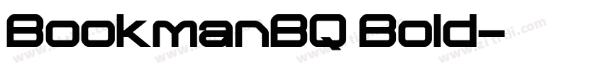 BookmanBQ Bold字体转换 BookmanBQ Bold字体转换